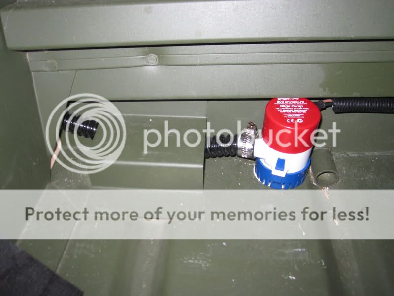 Bilge pump mounting Aluminum Boat & Jon/V Boat Discussion Forum